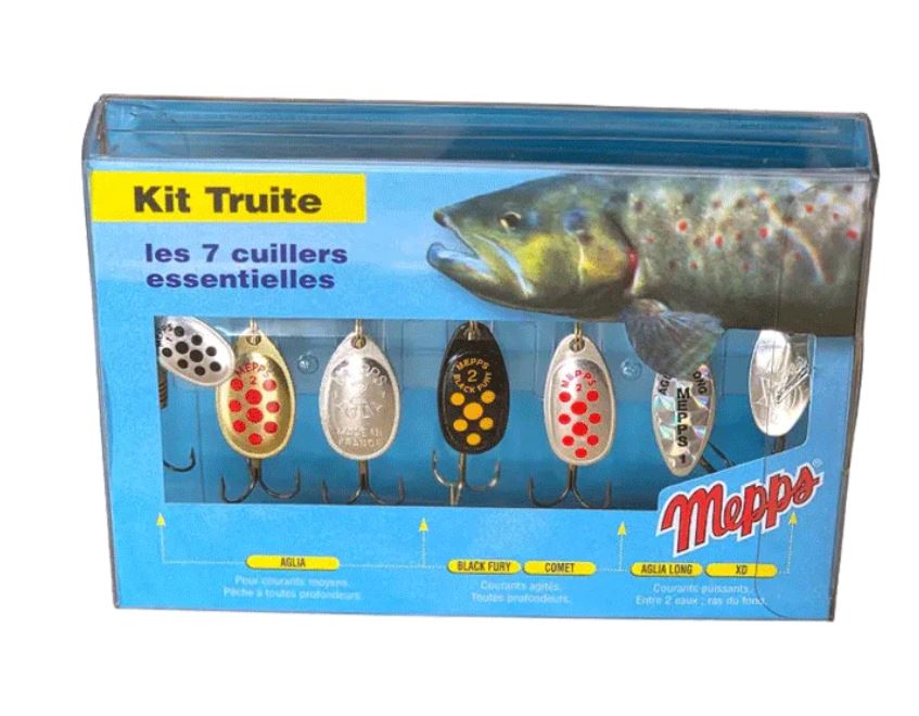 Mepps - Trout Kit (7pc) - Sportinglife Turangi